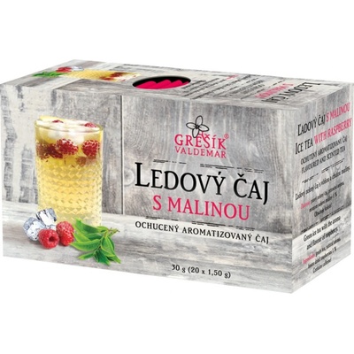 Grešík Ledový čaj s malinou 20 x 1,5 g