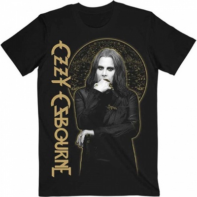 Ozzy Osbourne tričko Patient No 9 Gold Graphic Black – Zboží Dáma