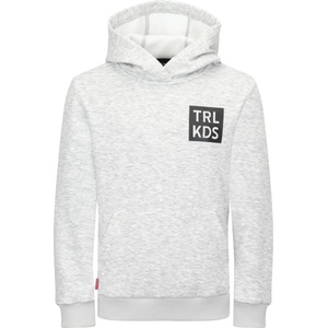 TROLLKIDS Детски суичър Trollkids Kid's Rosfjord Sweater Hoodie - Light Grey - размер 176 (EU) (704-6253-0319)