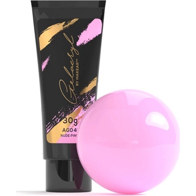Makear akrygél Gelacryl AG04 Nude Pink 30 g