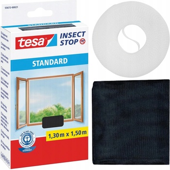 Tesa Insect Stop Standard 55672-00021-03 1,3 m x 1,5 m antracitová