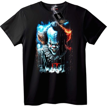 NOONEBRAND Тениска Pennywise IT Horror - L, White