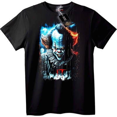 NOONEBRAND Тениска Pennywise IT Horror - L, White