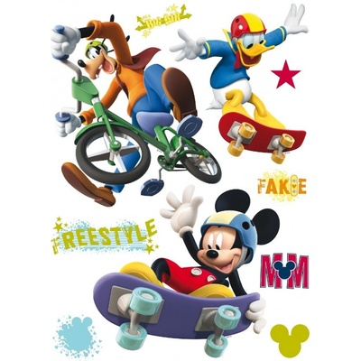 AG Design AGF00855 Samolepící dekorace - Disney Mickey Mouse DK855 (65 x 85 cm)