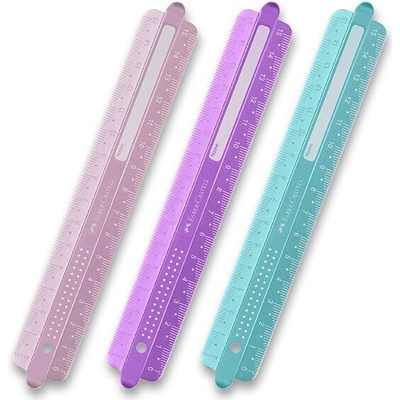 Faber Castell pravítko Sparkle 15 cm extra odolné 172015 – Zboží Živě