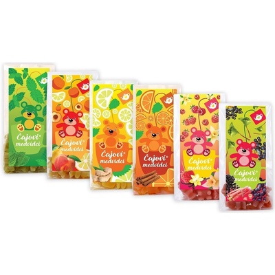 Lipoo Čajoví medvídci Akční balíček 6x50g – Hledejceny.cz