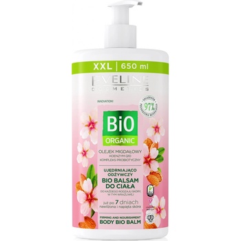 Eveline Cosmetics BIO Organic zpevňující vyživující tělový balzám 650 ml