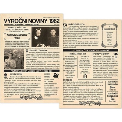 Výroční noviny 1962