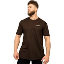 GymBeam tričko Basic Chocolate Brown