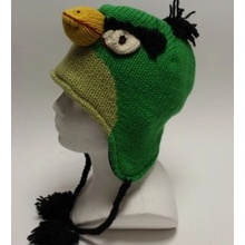 čepice angry bird Zelená Gift3 1338