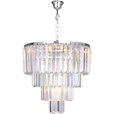 Brilagi - LED Кристален пендел MOZART 5xE14/40W/230V лъскав хром (BG0753)