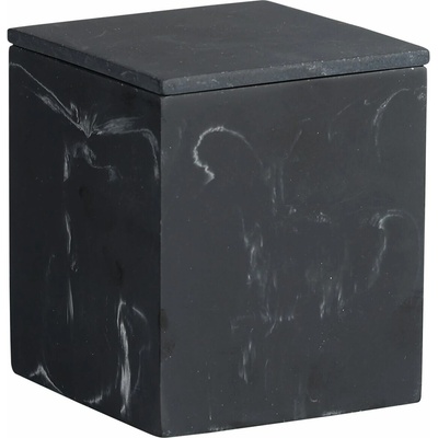 KESPER Úložný box 30,5 × 6,8 × 6 cm, živica, čierny 38603