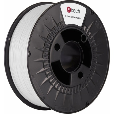 C-TECH PETG, 1,75mm, 1kg, bílá