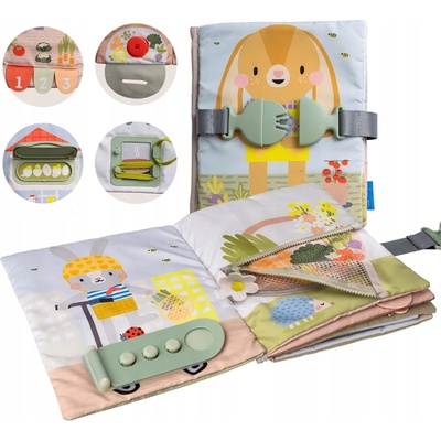 Taf Toys Knižka s aktivitami My st Busy Book