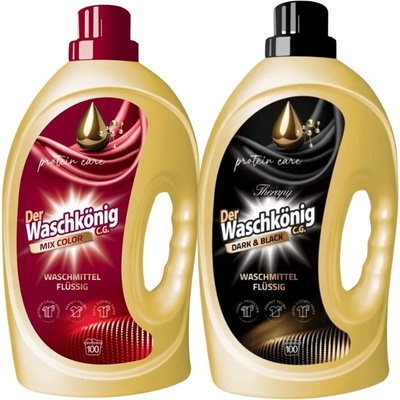 Der Waschkonig Tekutý prací prostředek na černé prádlo 2 x 3 l