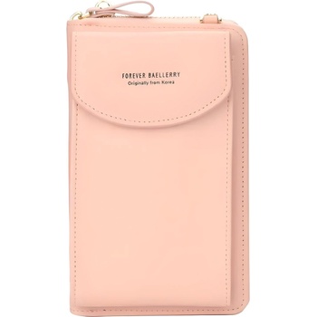 HARAHU Портфейл Crossbody Baellerry ME-25504 - Слабо Розова KP25504 (ME-25504)
