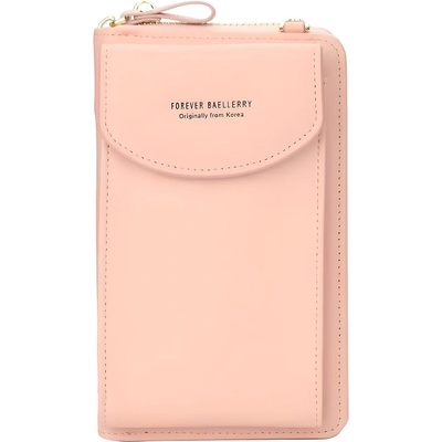 HARAHU Портфейл Crossbody Baellerry ME-25504 - Слабо Розова KP25504 (ME-25504)