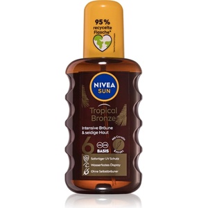 Nivea SUN Tropical Bronze олио за тен SPF 6 200ml