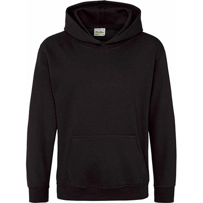 Just Hoods Kids Hoodie Color Jet Black