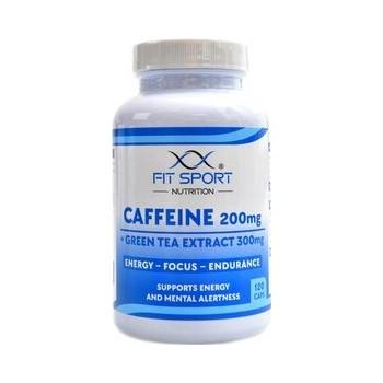 FitSport Nutrition Caffeine 200 + Green Tea Extract 300 120 kapsúl