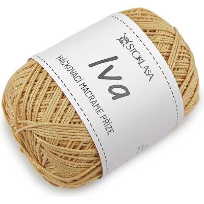 Háčkovací příze macrame Iva na tašky 75 g Varianta: 5 béžová velbloudí, Balení: 1 ks 62467/162714/290323
