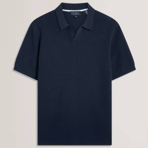 Ted Baker Блуза с яка Ted Baker Men's Short Sleeve Polo Shirt - Navy - sportihobi - 267,93 лв