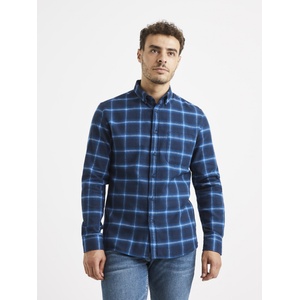 Celio Тъмно синя карирана риза Celio Vaflaca Celio | Sin | МЪЖЕ | S