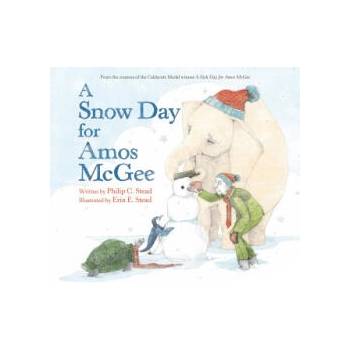 Image 1 of A Snow Day for Amos McGee | Erin E Stead