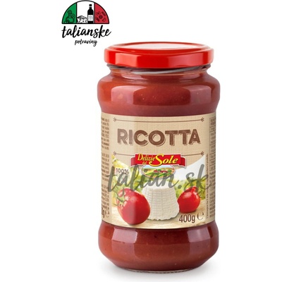 Omáčka na cestoviny ricotta 400g Delizie dal Sole