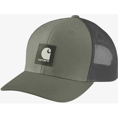 Carhartt Rugged Flex Oakland Rubber Patch Cap dusty olive