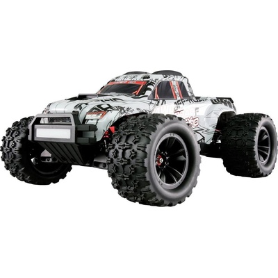 Amewi Hyper Go MTX10 sivá bezkefkový RC model auta elektrický monster truck RtR 2,4 GHz 1:10