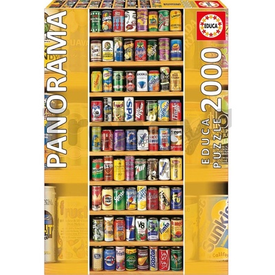 Educa 11053 panorama Soft Cans 2000 dielov