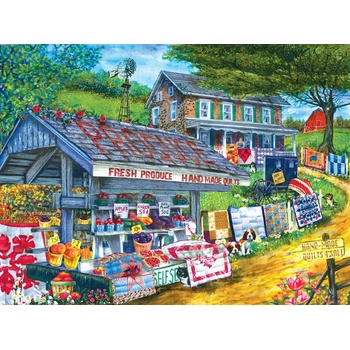 SunsOut - Puzzle Tom Wood - Handmade Quilts - 1 000 piese