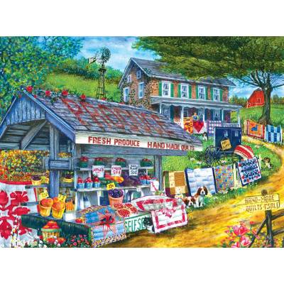 SunsOut - Puzzle Tom Wood - Handmade Quilts - 1 000 piese