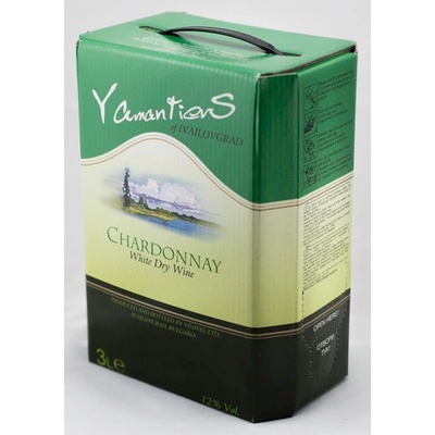 Yamantievs Bag in Box Chardonnay bílá 2023 12% 3 l (karton)