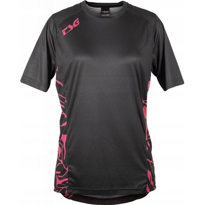 TSG Floral Jersey dusty cedar black dámský
