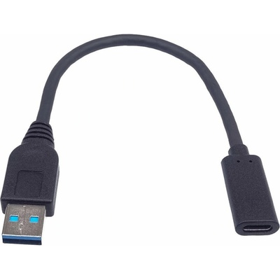 PremiumCord kur31-17 USB 3.0 A/samec - USB-C/samica, USB 3.2 GEN2, 3A, 20cm