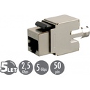 Solarix Konektor keystone SXKJ-6-STP-BK CAT6 STP RJ45