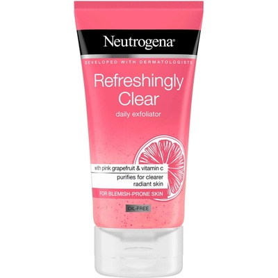 Neutrogena Refreshingly Clear Ексфолиант за лице, 150 ml