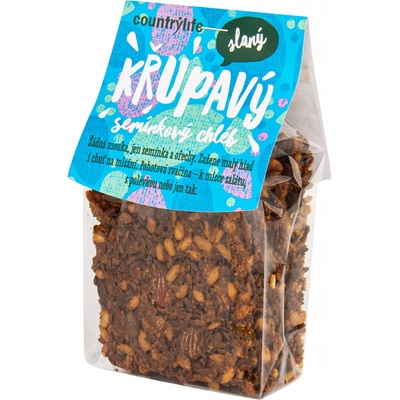 Country LIfe Chlieb semienkový chrumkavý slaný 150 g