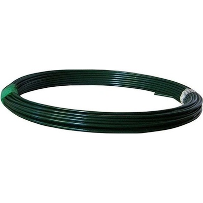 Drát napínací 3,4 mm Zn + PVC zelený – 52 m