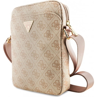 Guess PU 4G Triangle Logo Taška 8" Pink