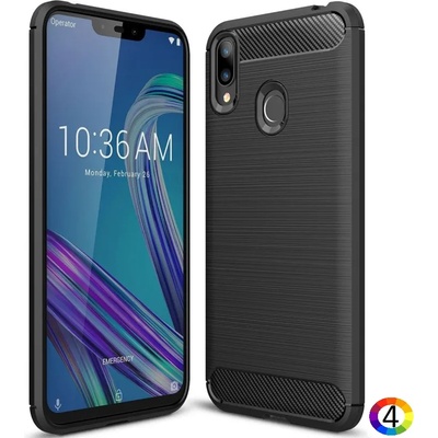 ASUS Zenfone Max (M2) ZB633KL Удароустойчив Carbon Fiber Калъф и Протектор
