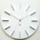 Future Time FT2010WH Round white 40cm