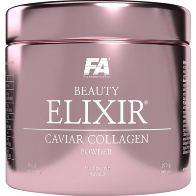 Fitness Authority Beauty Elixir Caviar Collagen 270 g ovocný punč