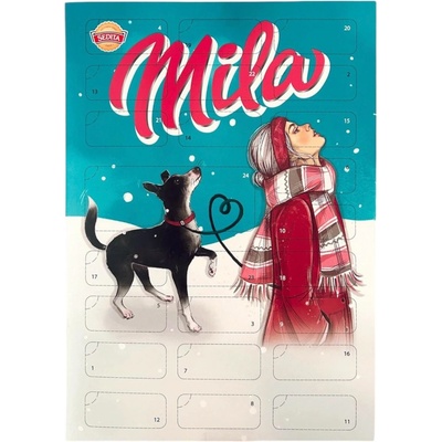 Figaro Mila adventní kalendář 280g