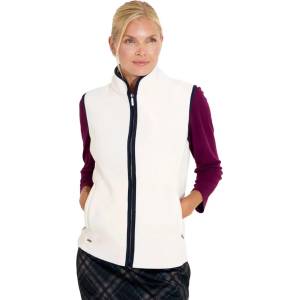 Abacus golf Елек Abacus golf Foxhills Midlayer vest - White (Clam)