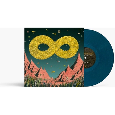 Dance Gavin Dance - Mothership Sea Blue Glitter Vinyl LP