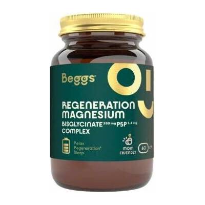 Beggs Magnesium 380 mg + P5P complex 1,4 mg 60 kapsúl