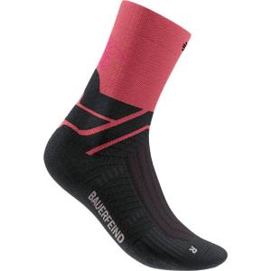 Bauerfeind Sports Дамски чорапи за бягане Bauerfeind Sports Women's Run Performance Mid Cut Socks Running socks - Coral - размер 43-46 (EU) (207-1605-0213)